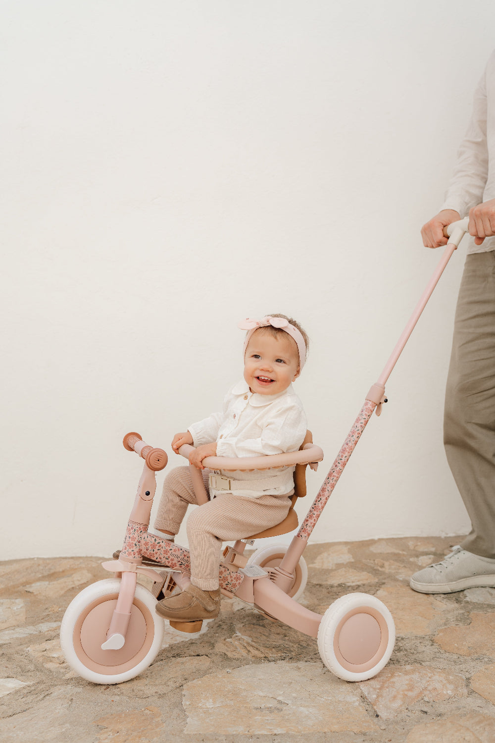 Little Dutch Driewieler 4 in 1  pink 1 jr+