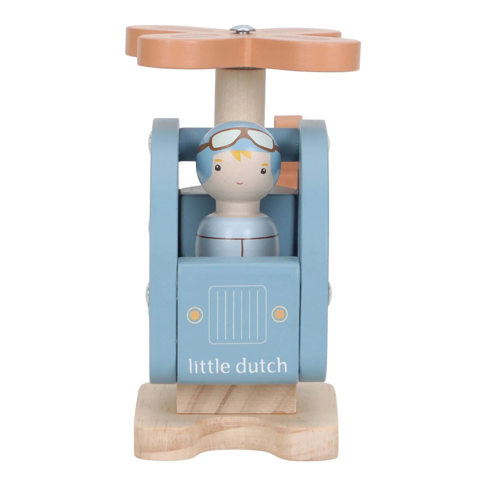 Little Dutch houten helikopter 18mnd 8713291225527 e