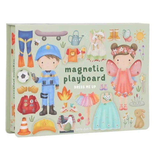 Little Dutch magnetisch speelbord Jim en Rosa dress-up 3 jr+