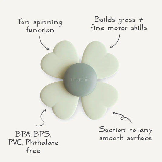 Mushie babyspeeltje spinner lucky 10 mnd+