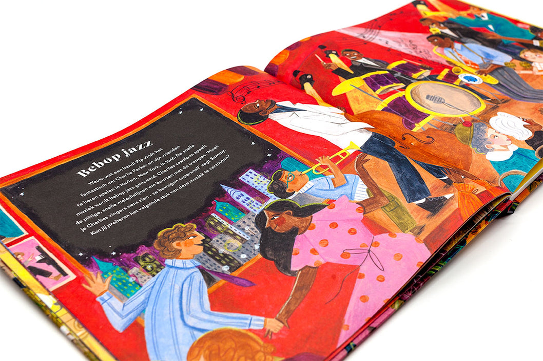 Luister naar de muziek - geluidenboek 4 jr+