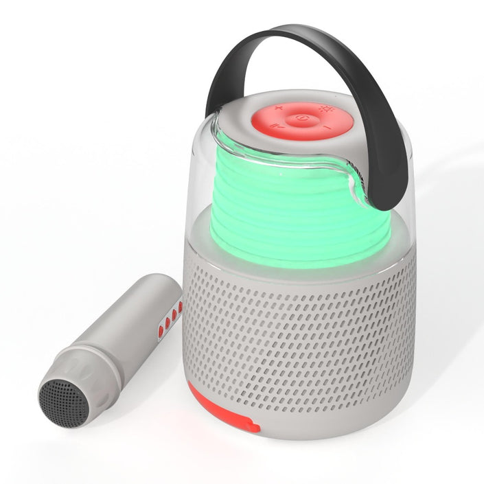 MOB karaoke set grijs