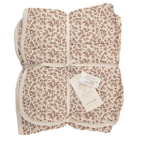 Main Sauvage baby quilt deken hibiscus 110x120