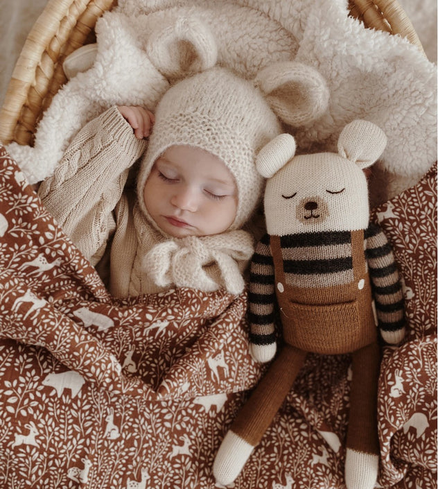 Main Sauvage hydrofiele doek woodland 110x110