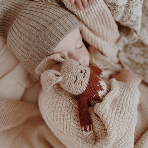 Main Sauvage knuffel bunny sienna sweater