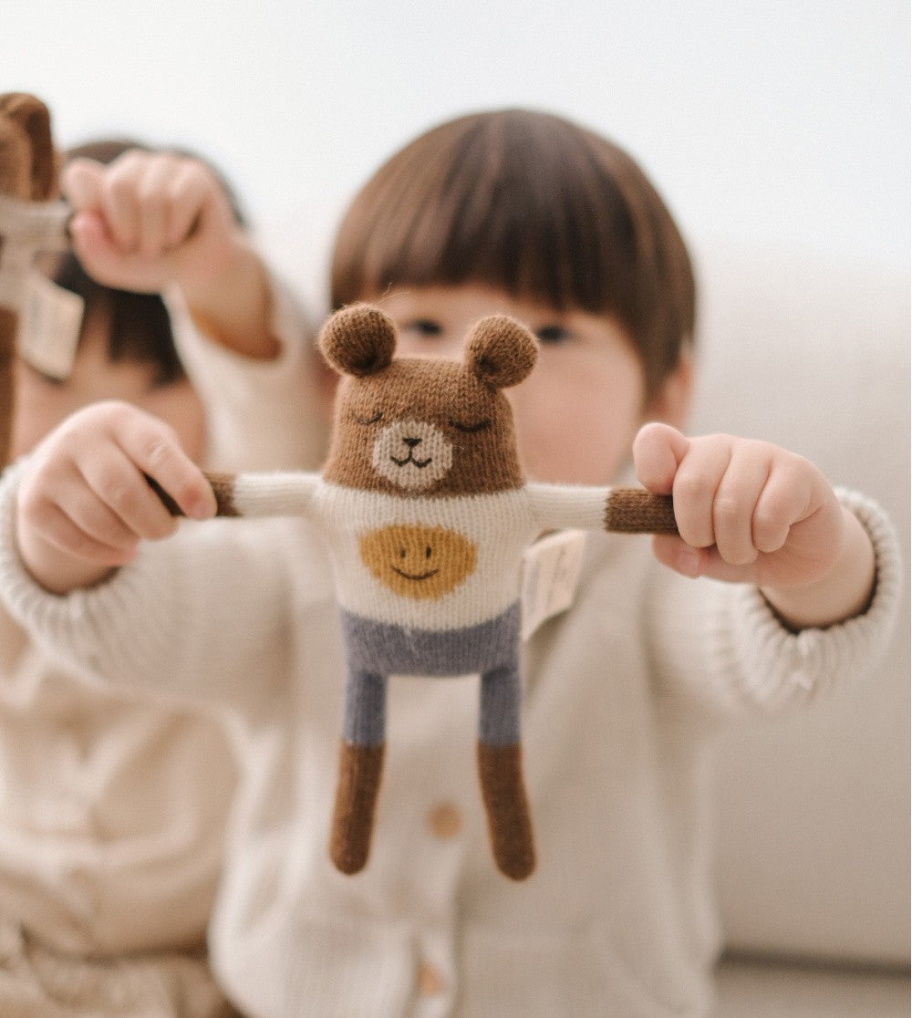 Main Sauvage knuffel teddy smiley kopen