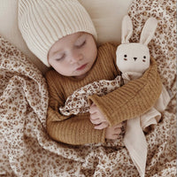 Main Sauvage knuffeldoekje bunny ecru