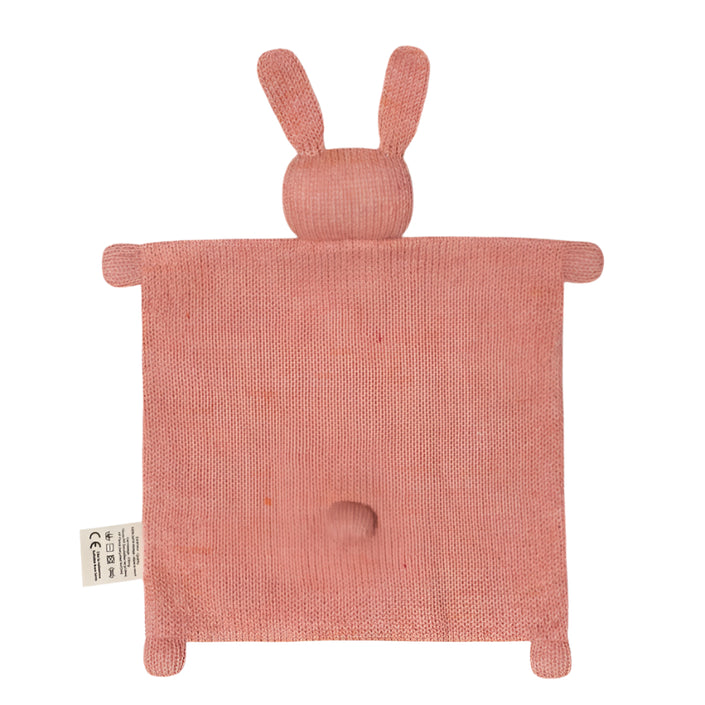 Main Sauvage knuffeldoekje bunny rose knitMSA.KC.BUN.ROSEb