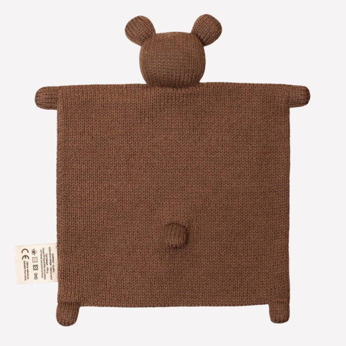 Main Sauvage knuffeldoekje teddy nut knit C