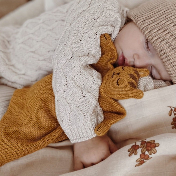 Main Sauvage knuffeldoekje tiger knit C