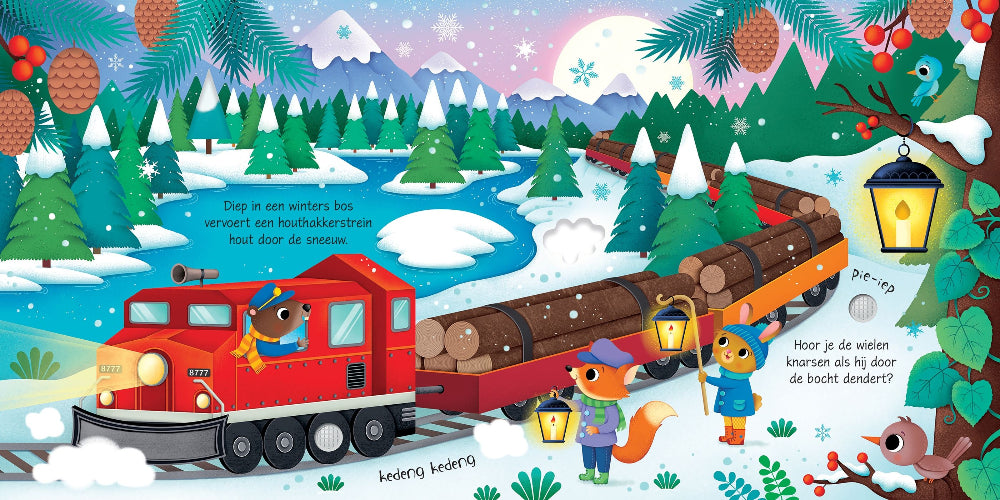 Met de trein - geluidenboek 1 jr+ 9781803709437