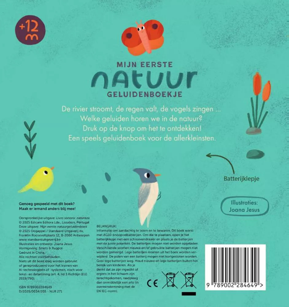 Mijn eerste natuur geluidenboekje 1 jr+ kopen
