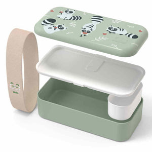 Monbento lunchbox foodie raccoon