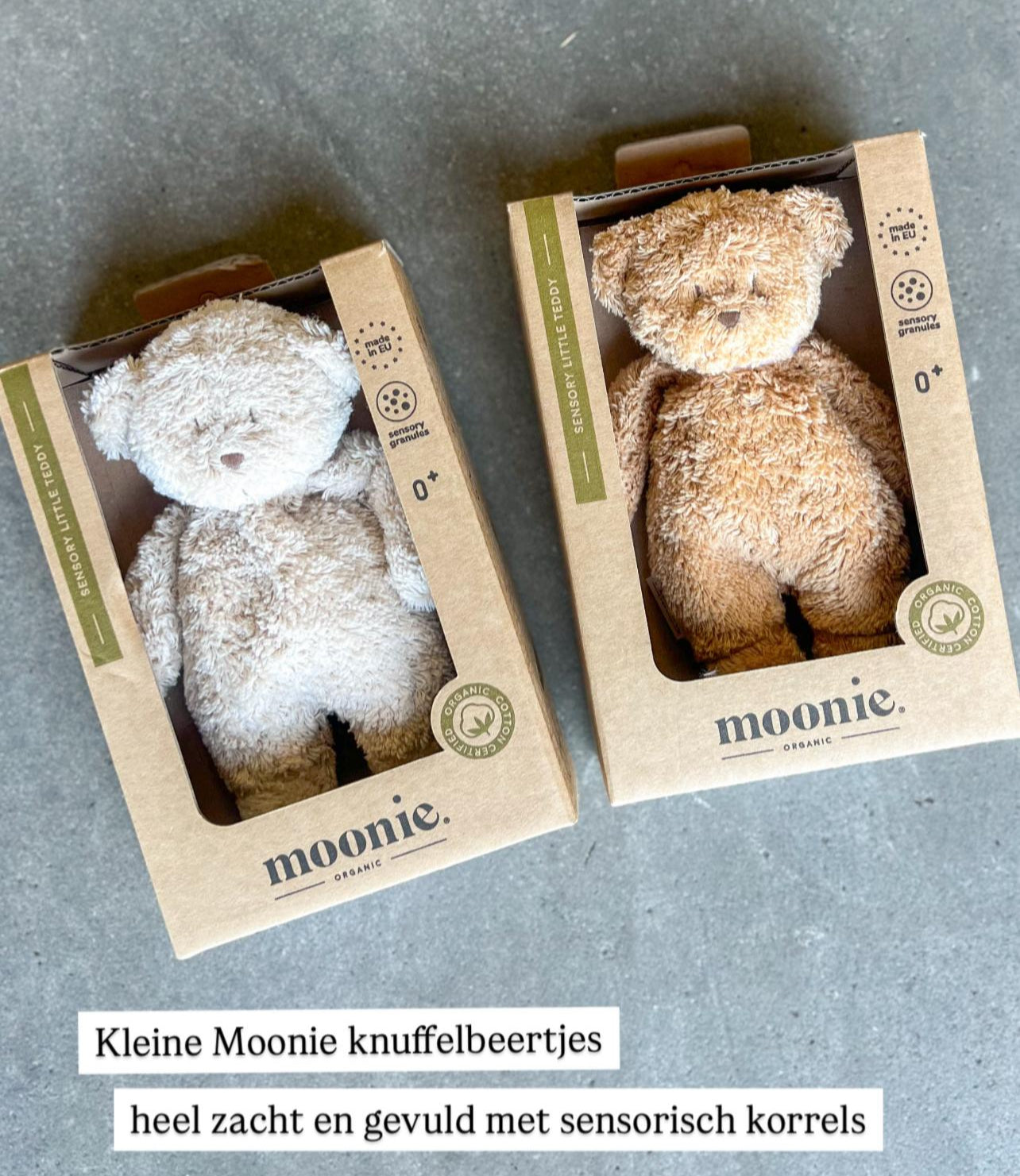 Moonie knuffel bear little Sand SB-SA