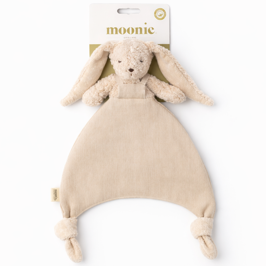 Moonie knuffeldoekje doudou bunny sand