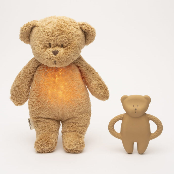 Moonie bijtspeeltje bear cappucchino 0 mnd