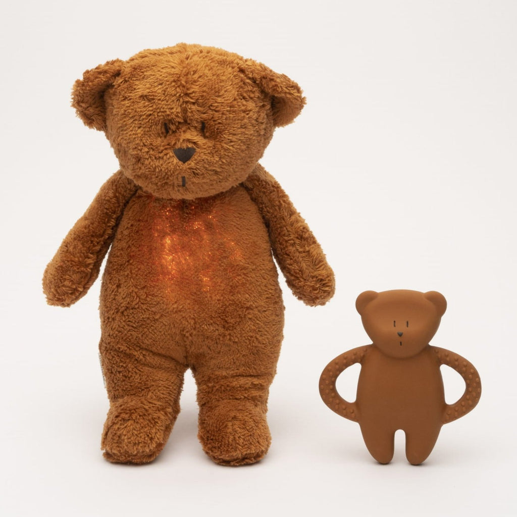 Moonie bijtspeeltje bear caramel 0 mnd kopen