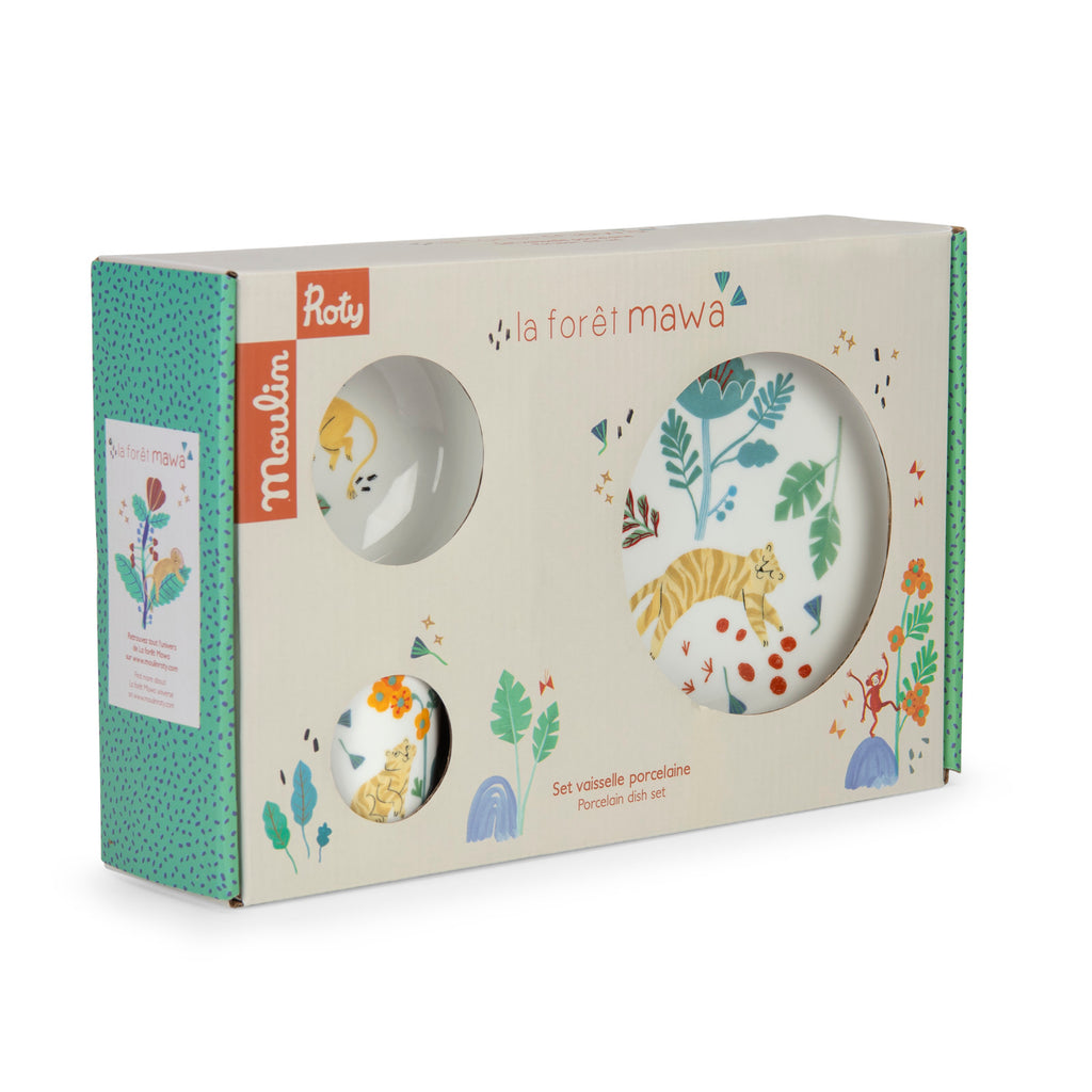 Moulin Roty porseleinen servies La foret Mawa kopen