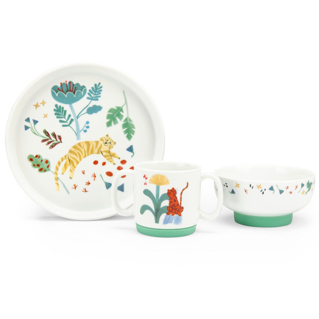 Moulin Roty porseleinen servies La foret Mawa