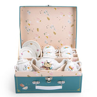 Moulin Roty porseleinen theeservies Les Parisiennes 3 jr+