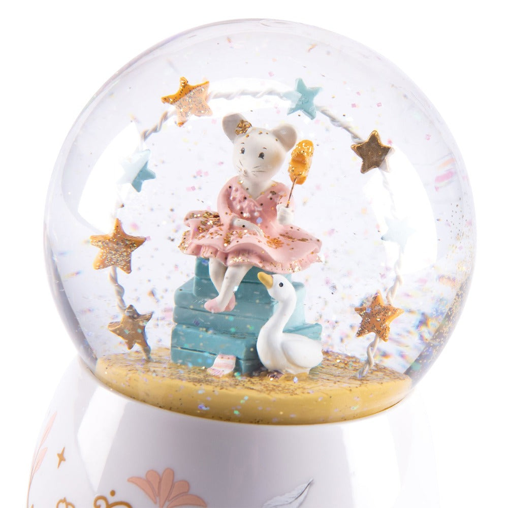 Moulin Roty sneeuwbol met muziekdoos Petit école 667175
