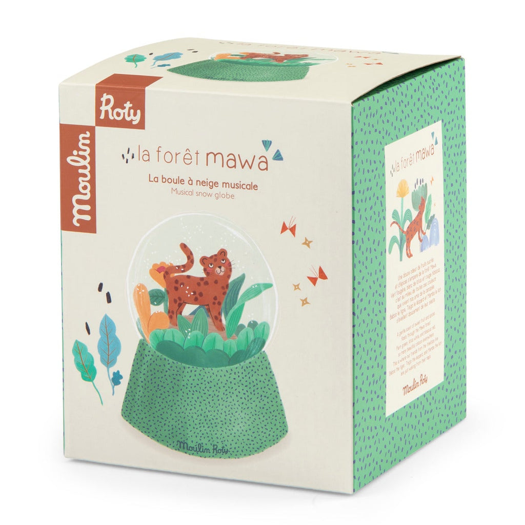 Moulin Roty sneeuwbol met muziekdoos la foret Mawa 688176