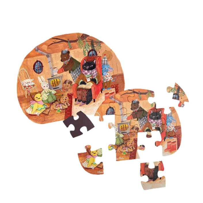 Moulin Roty mini puzzels Les Minouchkas 3jr+681440g