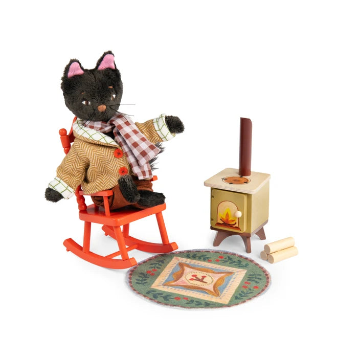 Moulin Roty set bij het haardvuur Les Minouchkas 3575676811047 b