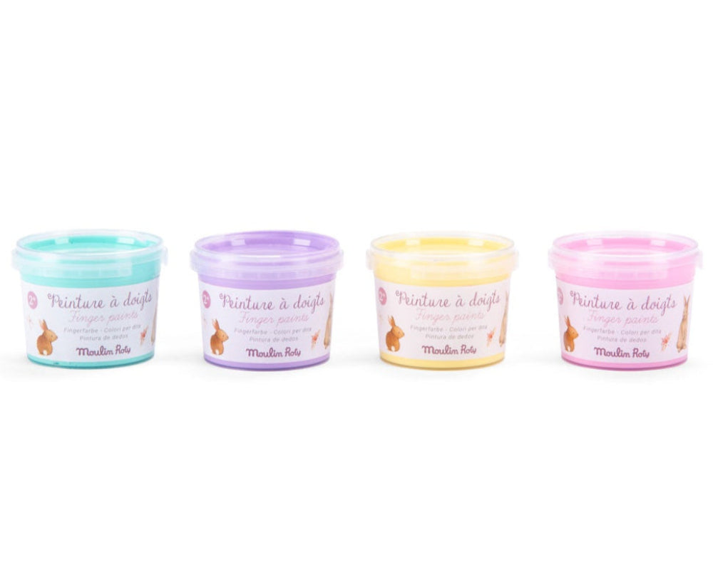 Moulin Roty vingerverf pastel Les Rosalies 2 jr+ kopen