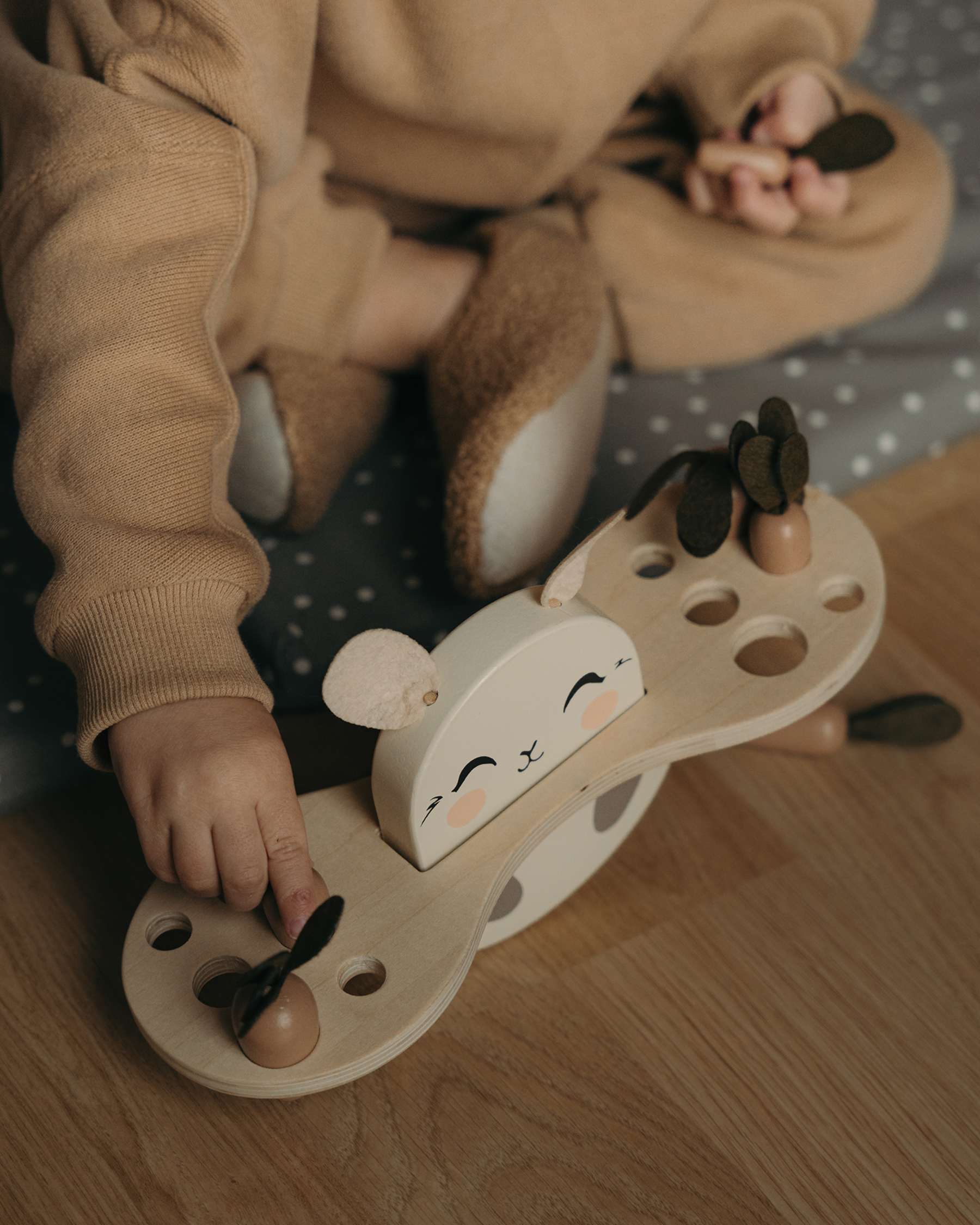 Mrs Ertha evenwichtsspel bunny balance 3 jr+