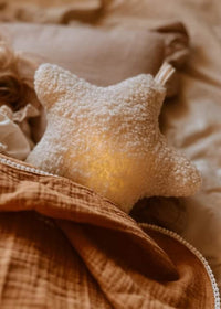 Mrs Ertha muziekdoosje met licht Star