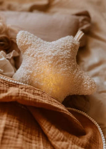 Mrs Ertha muziekdoosje met licht Star