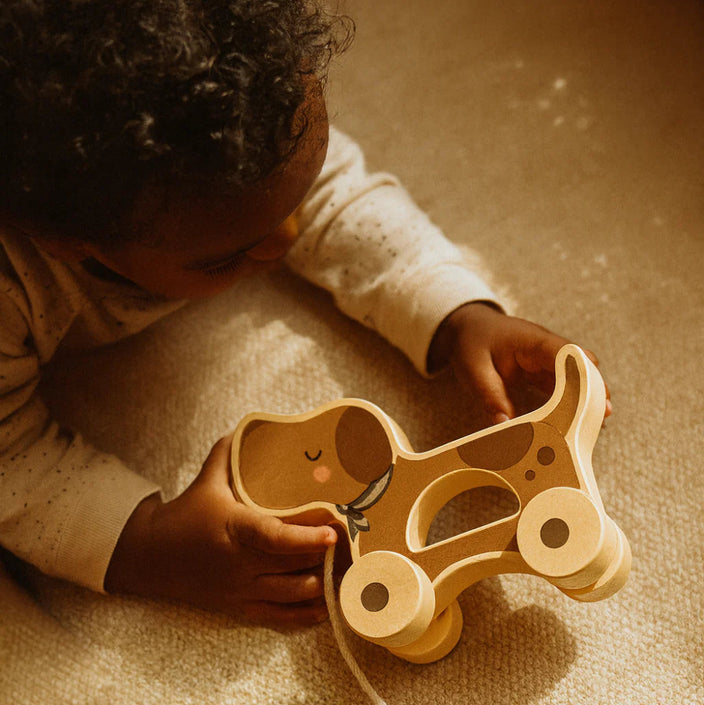 Mrs Ertha trekfiguur hondje Poppy 18mnd 658606270848 c