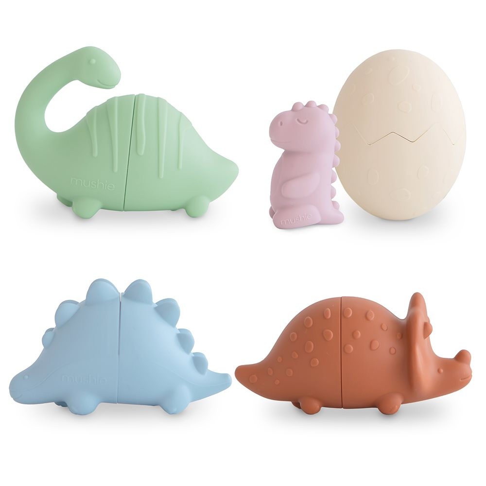 Mushie badspeeltjes Dino 10 mnd+