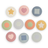 Mushie foam bath puzzle 3 jr+