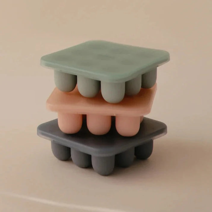 Mushie babyhapjes mal cambridge blue