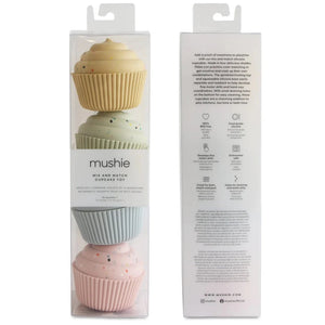 Mushie cup cakes mix and match 10 mnd+
