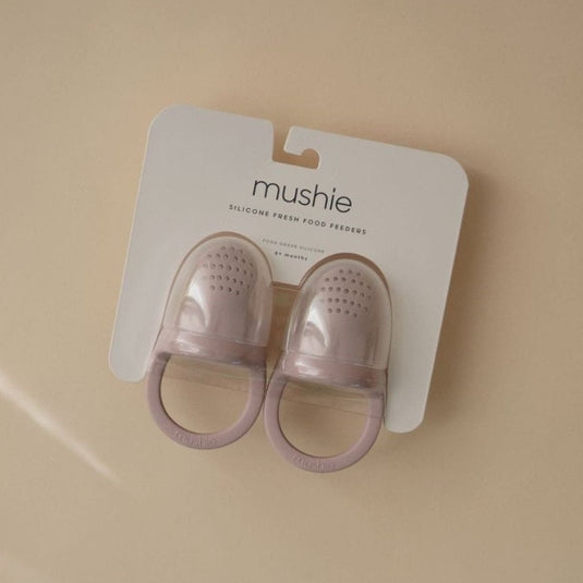 Mushie fruitspeen lilac