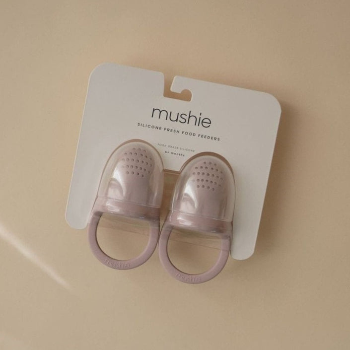 Mushie fruitspeen lilac