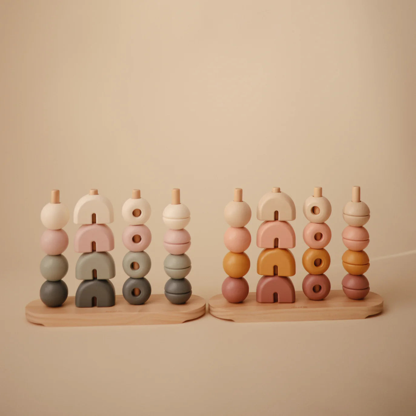 Mushie multi shape stacker original 3 jr+