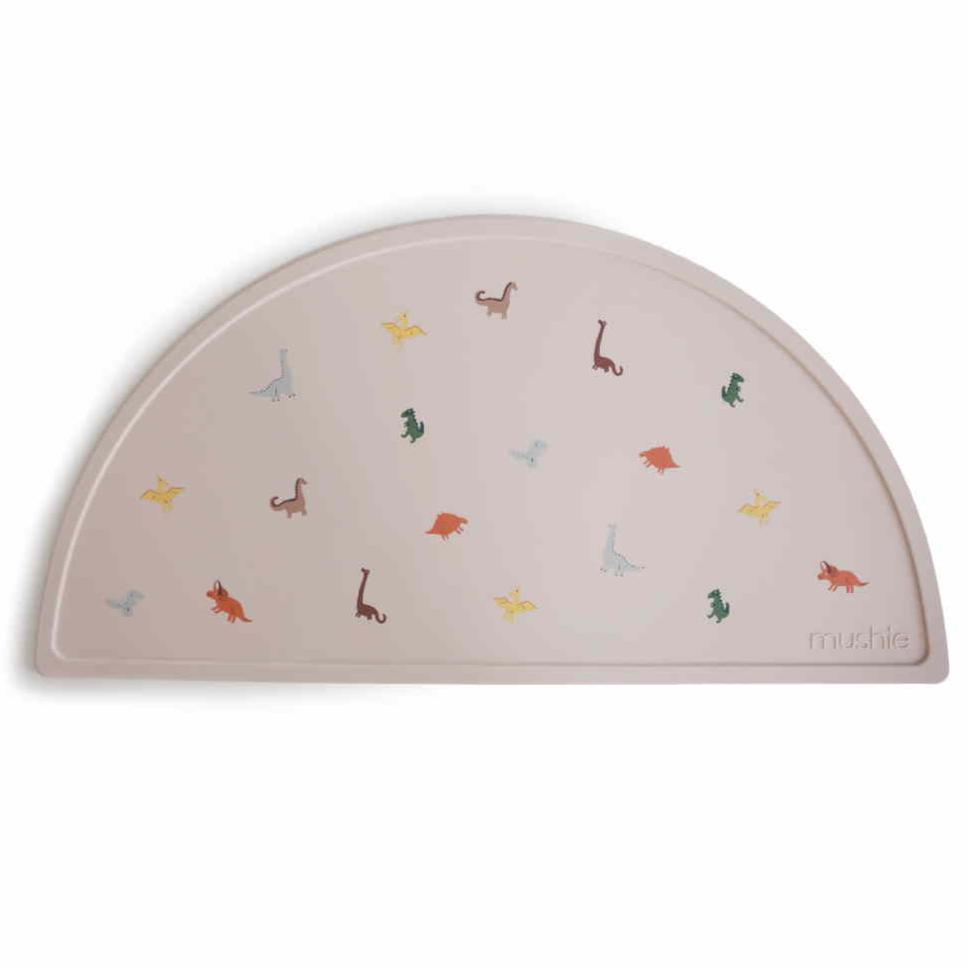 Mushie placemat dino