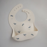 Mushie silicone slab Whales