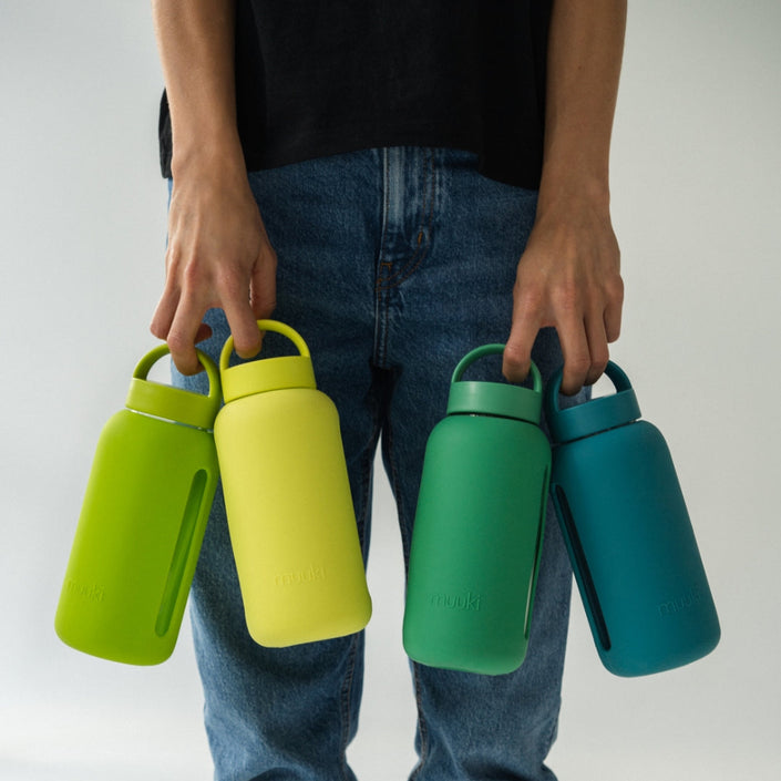 Muuki drinkfles daily bottle Tahiti blue 720 mlMUK20d