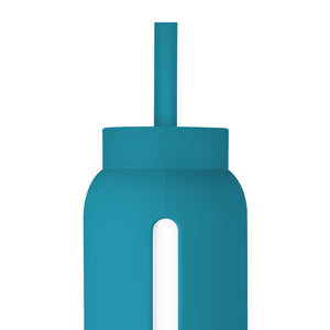 Muuki lounge straw + dop Tahiti BlueMUKSTRAW20