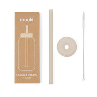 Muuki lounge straw + dop summer sandMUKSTRAW01