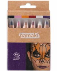 Namaki schminkpotloden horror 6 kleuren 3 jr+