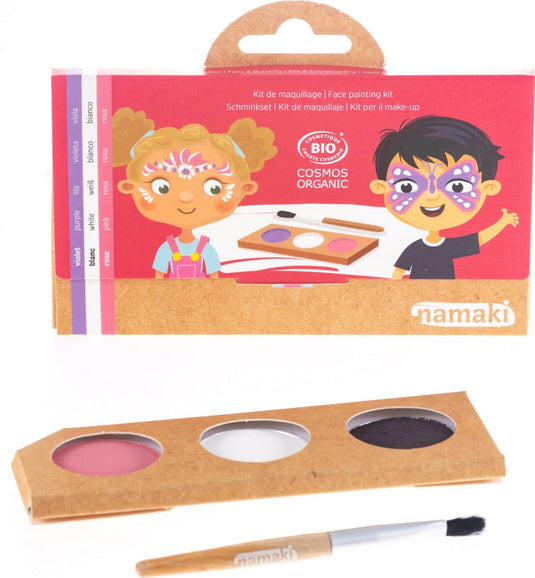 Namaki schminkset fee en vlinder 3 kleuren 3 jr+