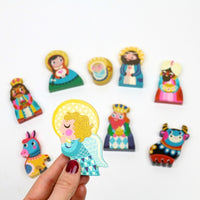 Petit Monkey kerststal