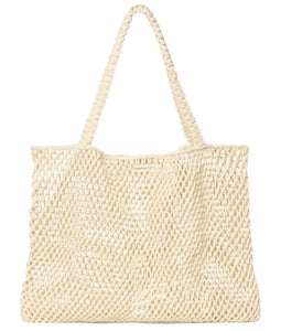 Studio Noos mom bag macrame naturel atmos