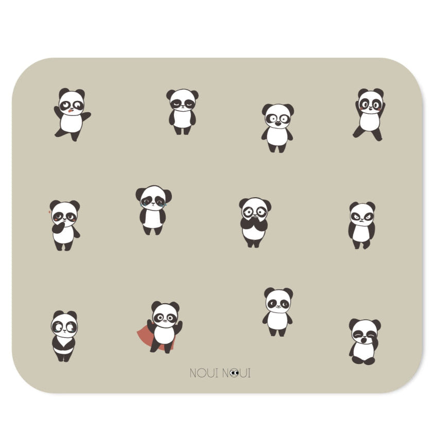 Noui Noui placemat XL Panda mood